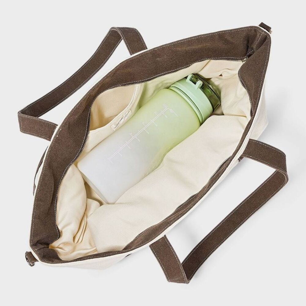 Canvas Weekender Bag - Universal Thread Brown - Picture 4 of 4